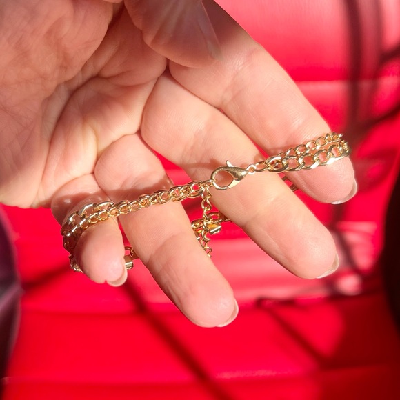 Rhinestone Chain Bracelets - Picture 10 of 13